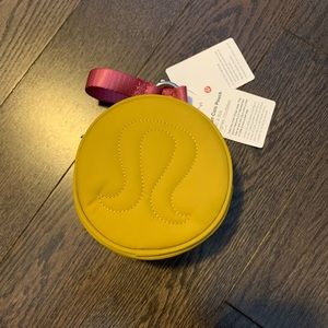 Lululemon Coín Pouch- mustard yellow, orange and pink. BNWT